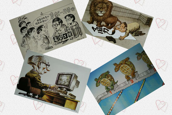 著名漫画家张滨先生为浙江省康复医疗中心捐赠漫画画册 著名漫画家张滨先生为浙江省康复医疗中心捐赠漫画画册